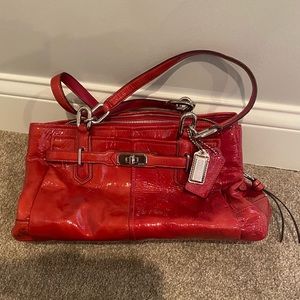 Coach Handbag red